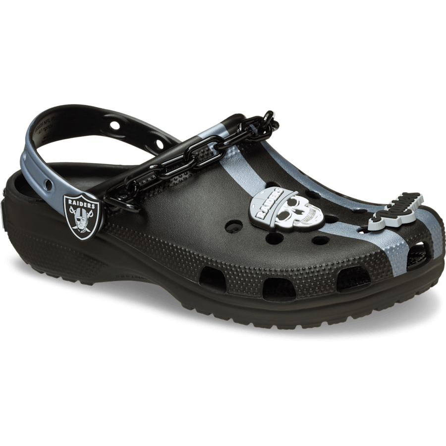Women / Men Crocs - NFL Las Vegas Raiders Classic Clog