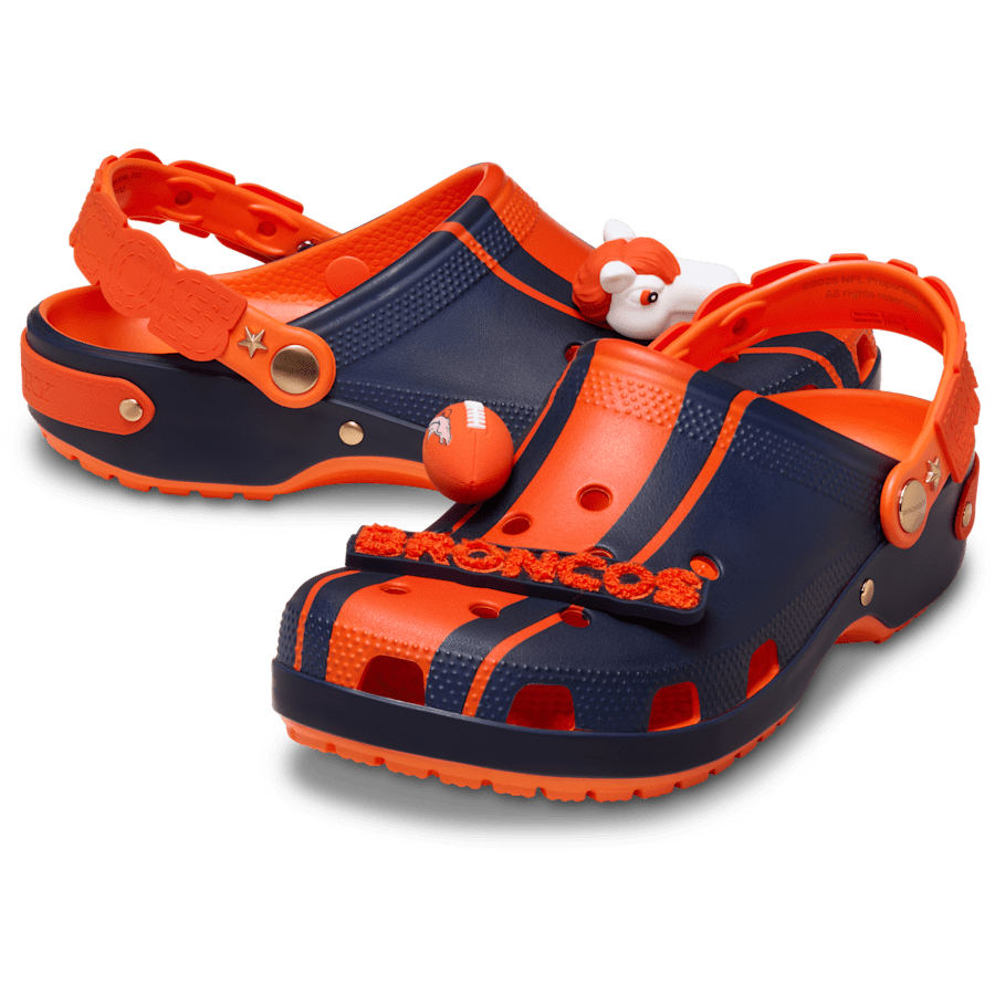 Women / Men Crocs - NFL Denver Broncos Classic Clog