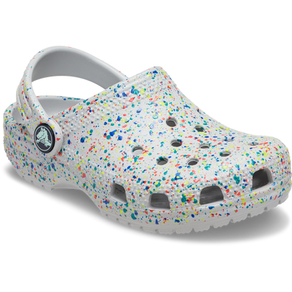 Kids Crocs - Kids' Classic Glow Paint Splatter Clog