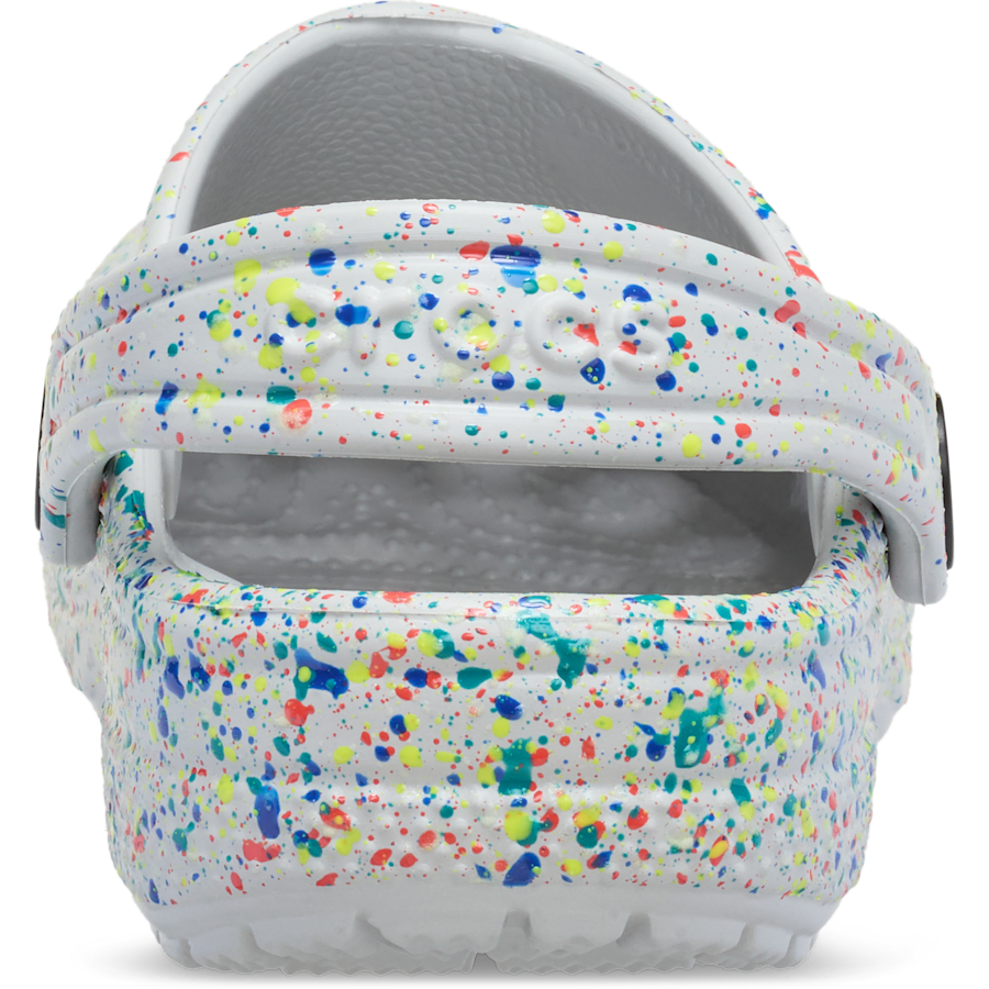 Kids Crocs - Kids' Classic Glow Paint Splatter Clog