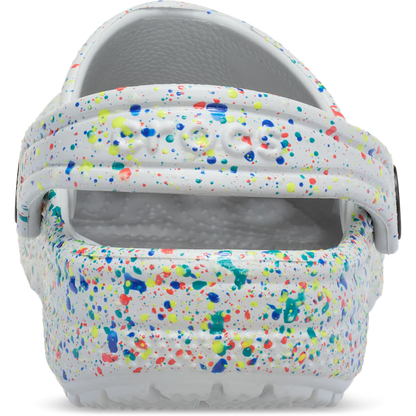 Kids Crocs - Kids' Classic Glow Paint Splatter Clog