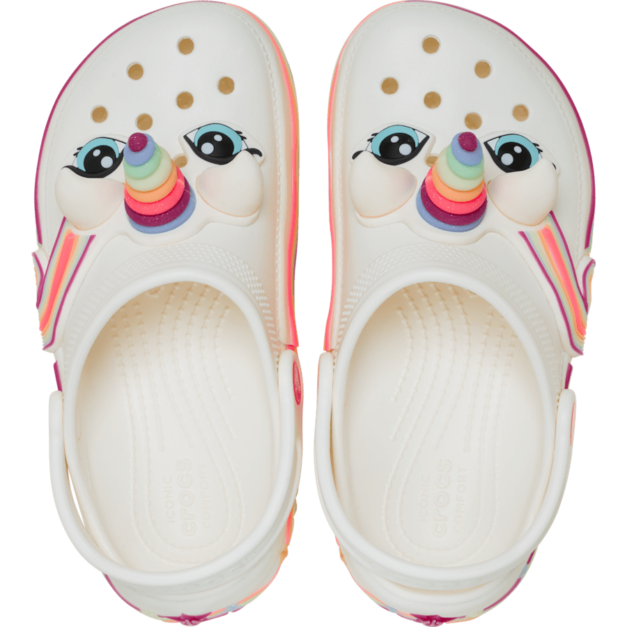 Kids Crocs - Kids’ Classic IAM Unicorn Lights Clog