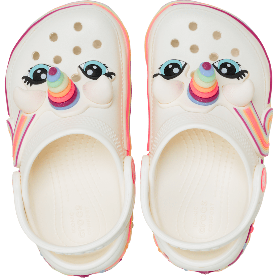 Kids Crocs - Toddler Classic IAM Unicorn Lights Clog
