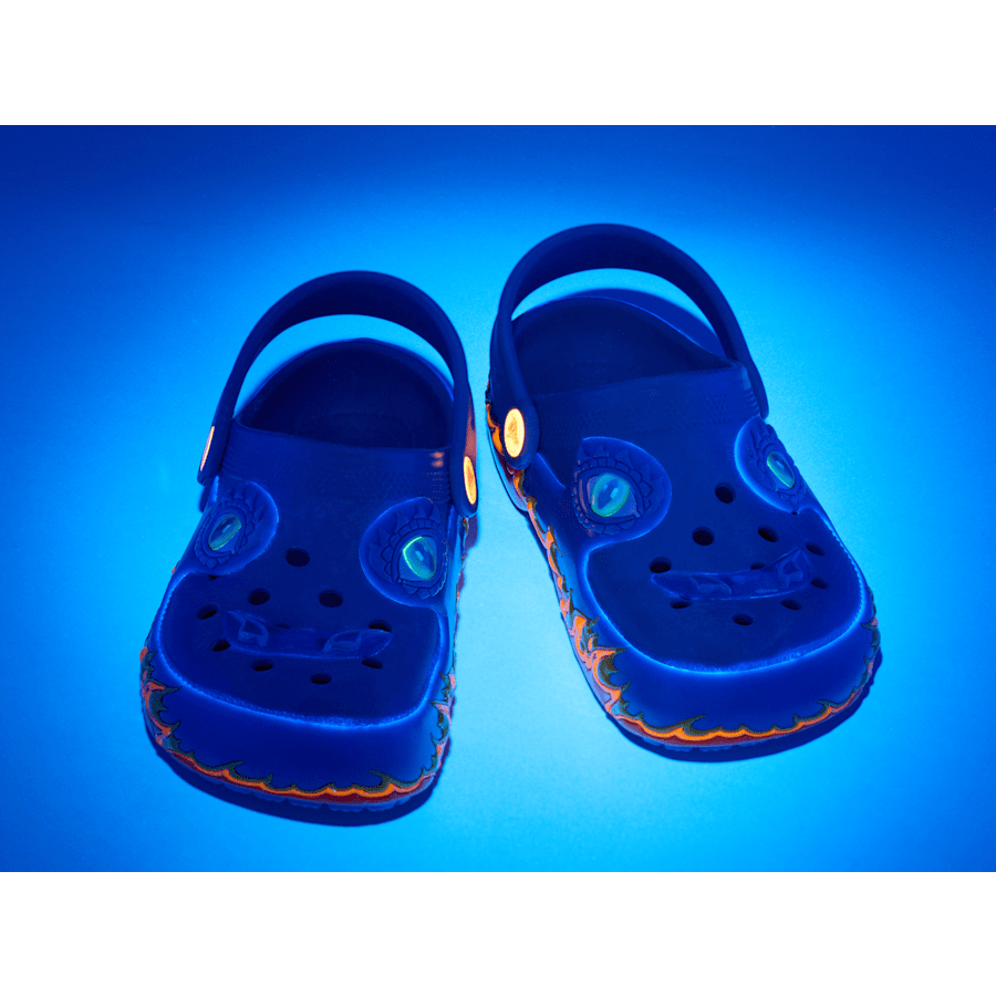 Kids Crocs - Kids' Classic I AM Dragon Lights Clog