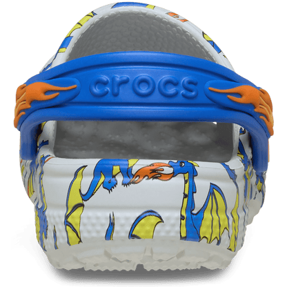 Kids Crocs - Toddler Classic Dragon Graphic Clog
