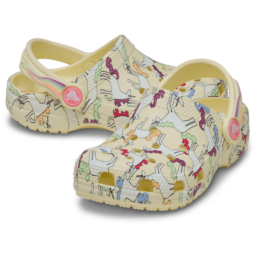 Kids Crocs - Classic Unicorn Graphic Clog T