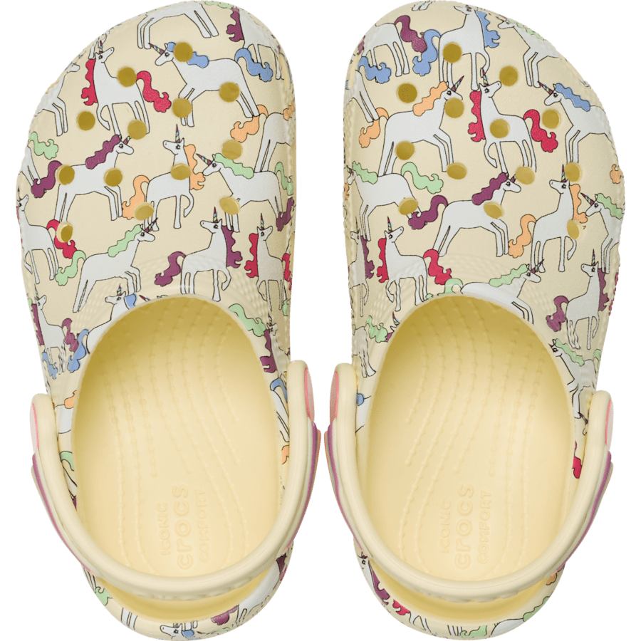 Kids Crocs - Classic Unicorn Graphic Clog T