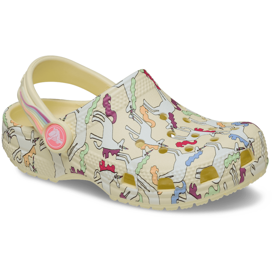 Kids Crocs - Classic Unicorn Graphic Clog T