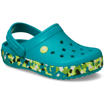 Kids Crocs - Kids' Crocband Glow Confetti Band Clog