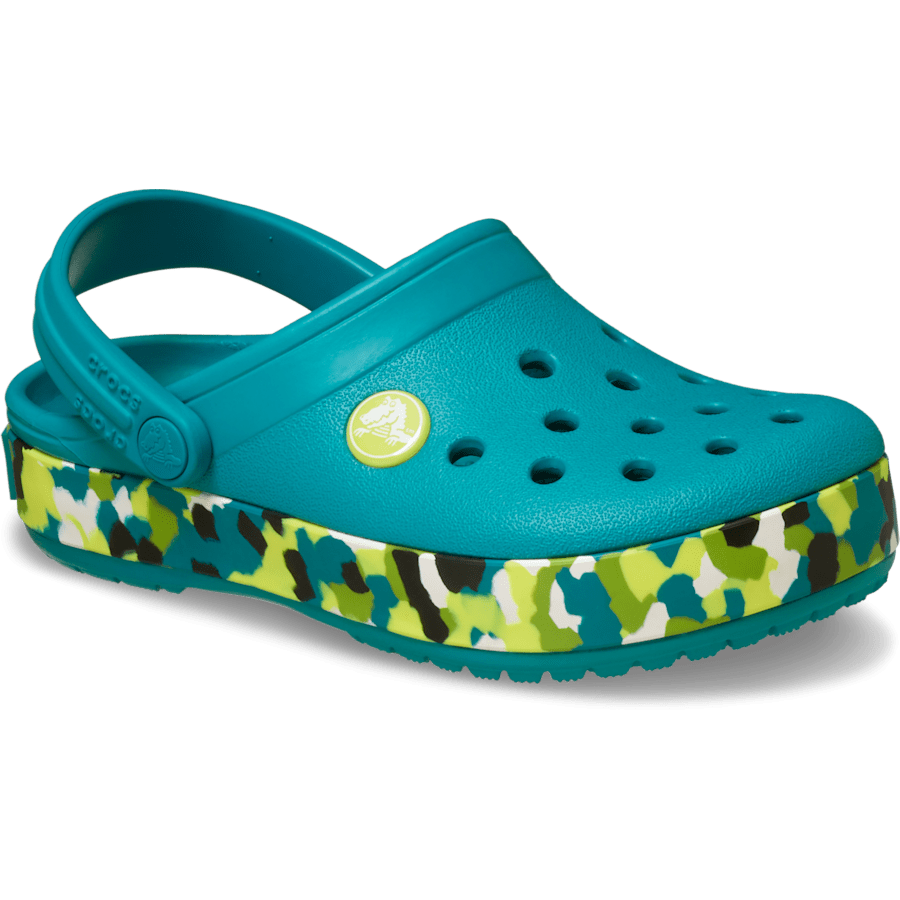 Kids Crocs - Toddler Crocband Glow Confetti Band Clog