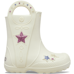 Crocs Kids' Handle It Western Metallic Boot Kids