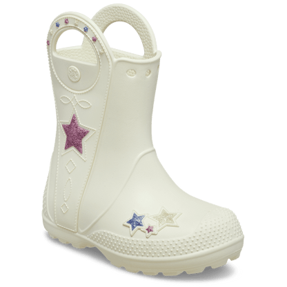 Kids Crocs - Toddler Handle It Western Metallic Boot