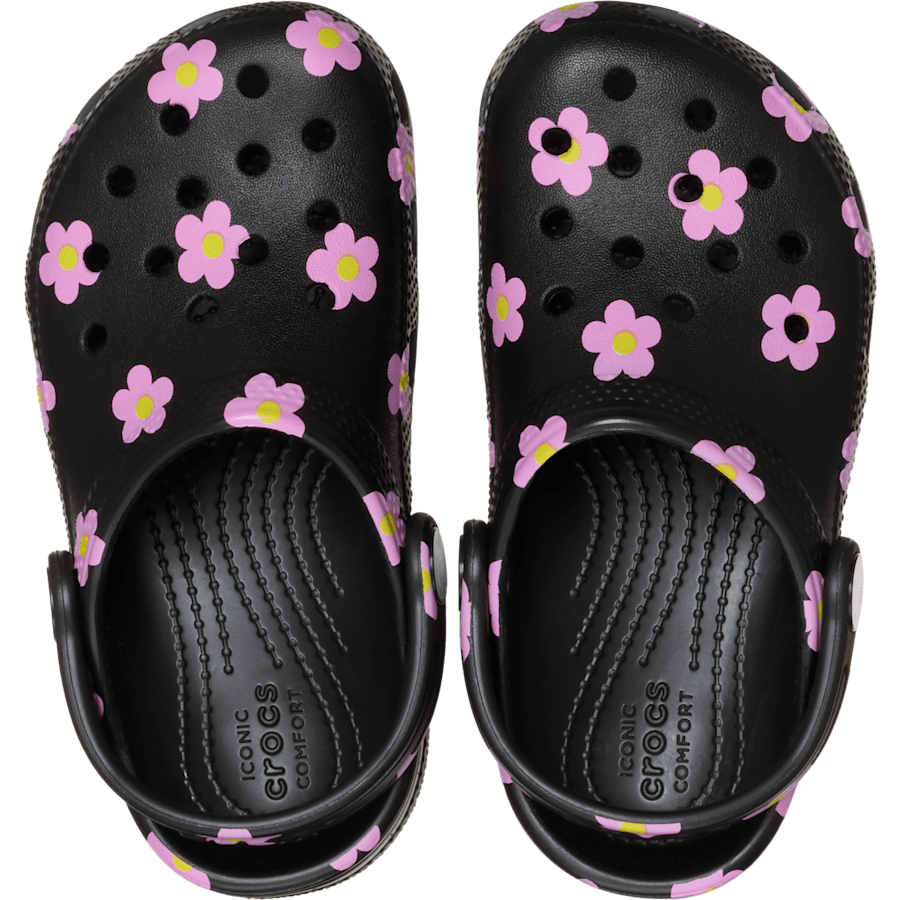 Kids Crocs - Toddler Classic Flower Clog