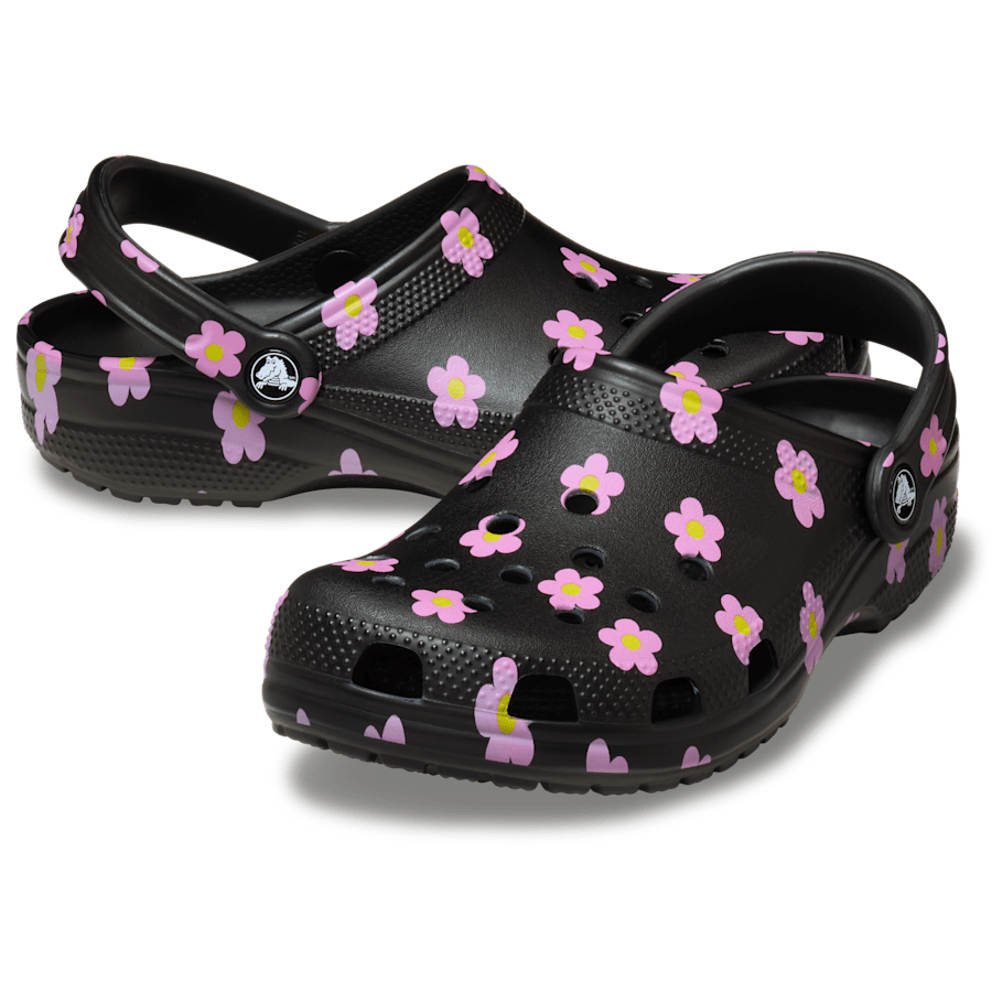 Women / Men Crocs - Classic Flower Clog
