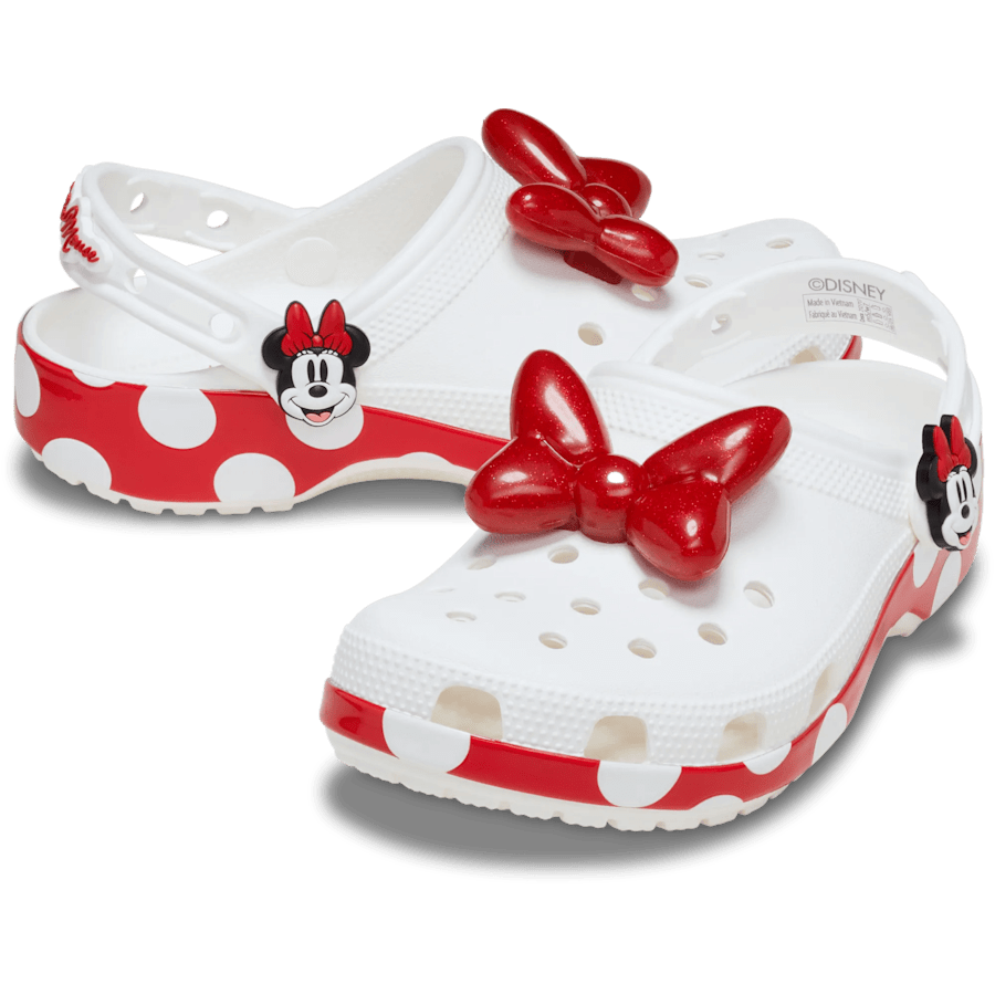 Women / Men Crocs - Minnie Mouse Classic Clog