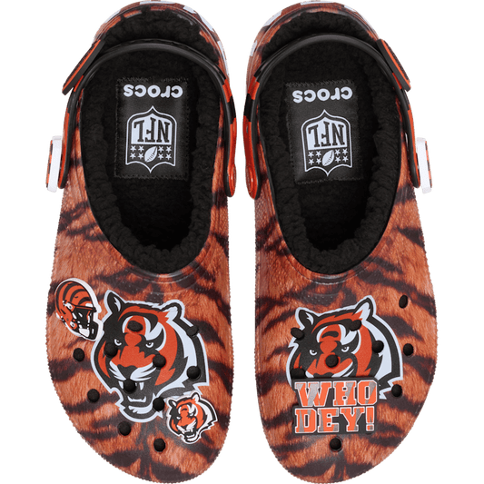 Women / Men Crocs - NFL Cincinnati Bengals Classic Lined Clog