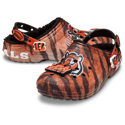 Women / Men Crocs - NFL Cincinnati Bengals Classic Lined Clog