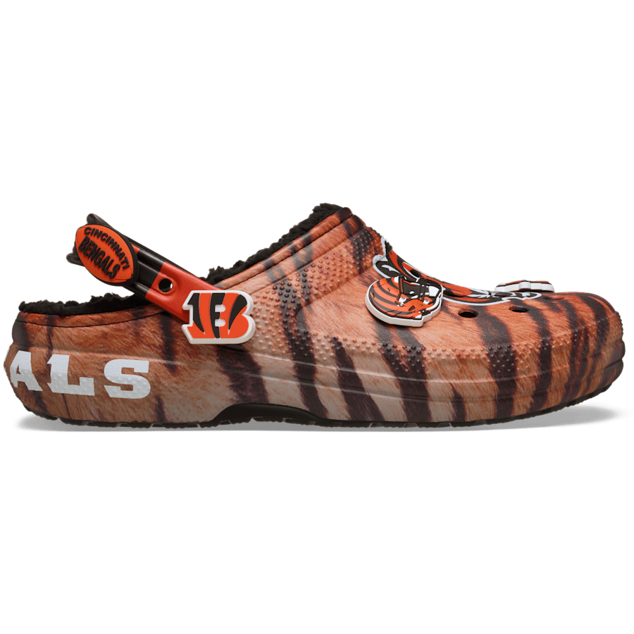 Women / Men Crocs - NFL Cincinnati Bengals Classic Lined Clog