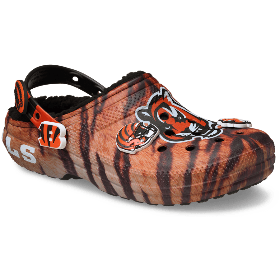 Women / Men Crocs - NFL Cincinnati Bengals Classic Lined Clog