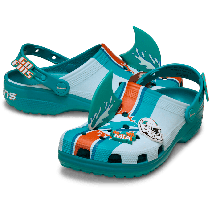 Women / Men Crocs - NFL Miami Dolphins Classic Clog