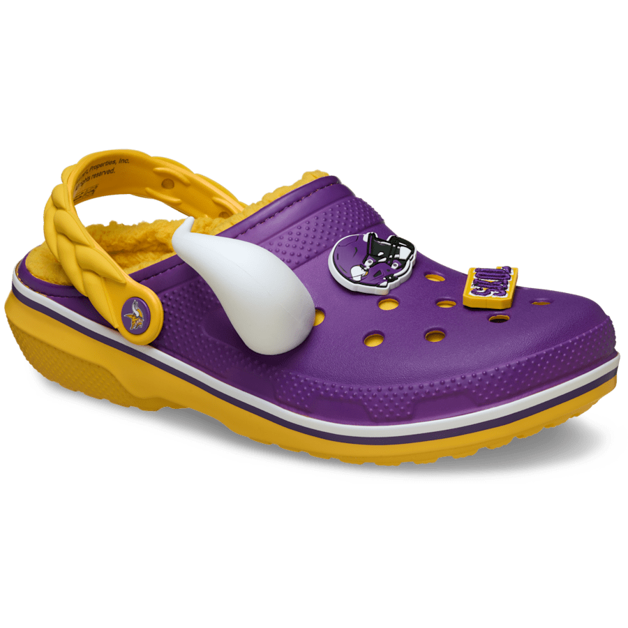 Women / Men Crocs - NFL Minnesota Vikings Classic Lined Clog