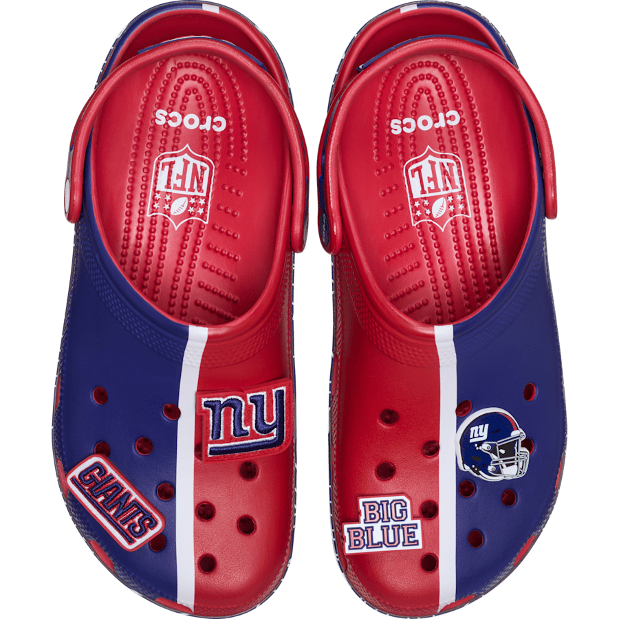 Women / Men Crocs - NFL New York Giants Classic Clog