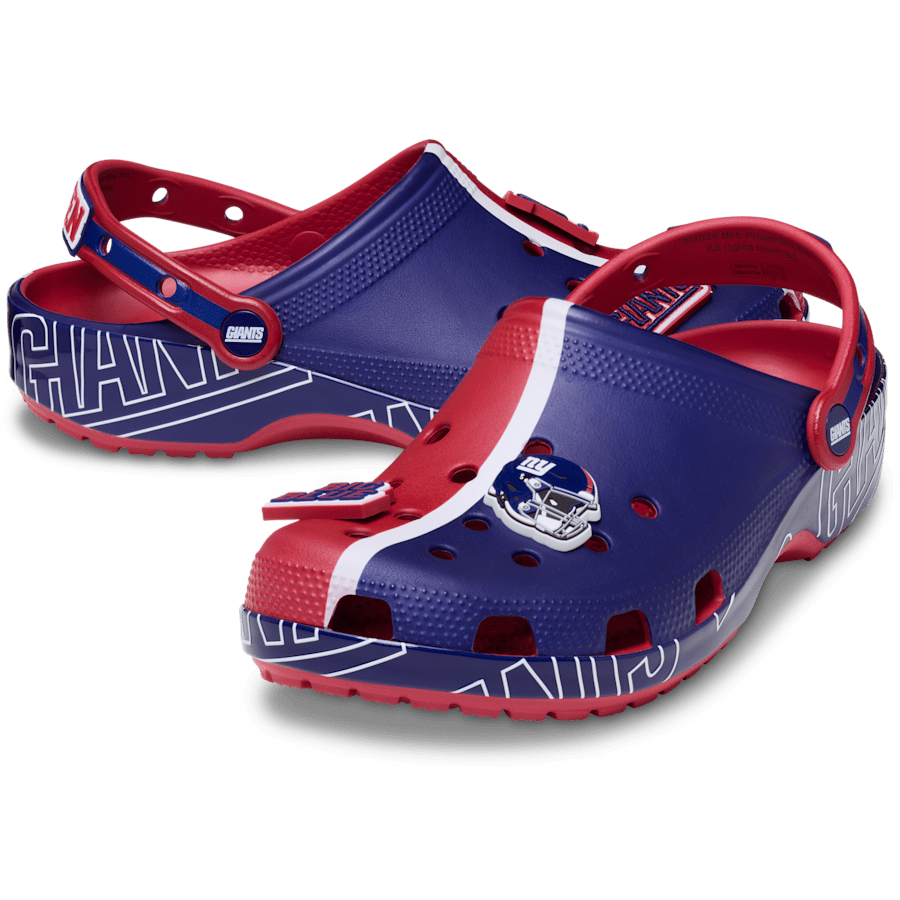 Women / Men Crocs - NFL New York Giants Classic Clog