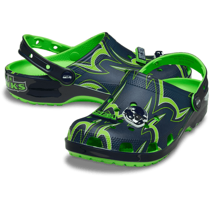 Women / Men Crocs - NFL Seattle Seahawks Classic Clog