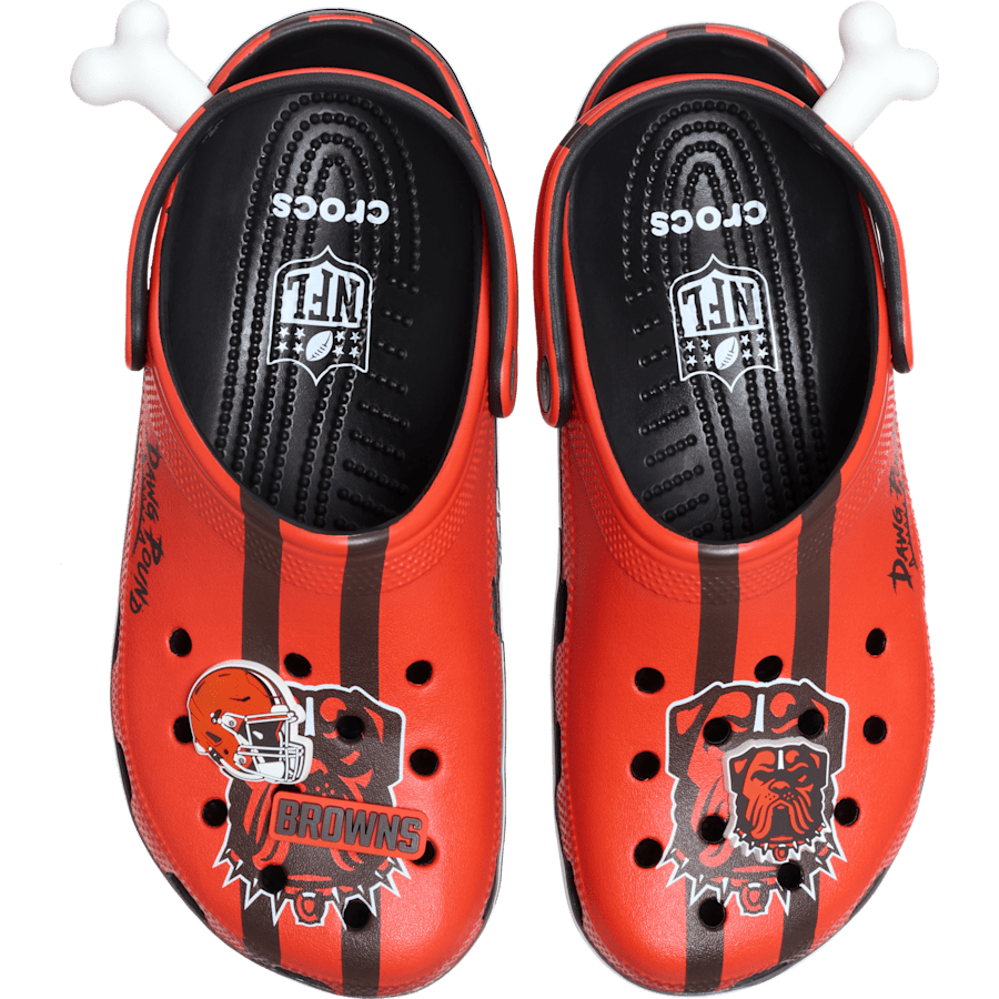 Women / Men Crocs - NFL Cleveland Browns Classic Clog