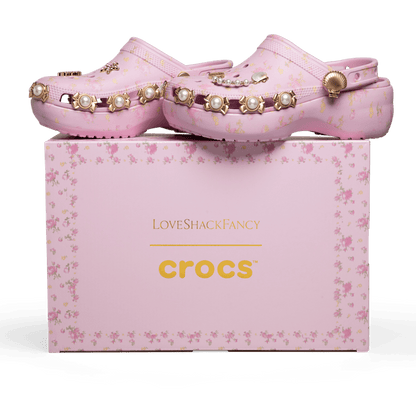 Women Crocs - LoveShackFancy Classic Platform Clog