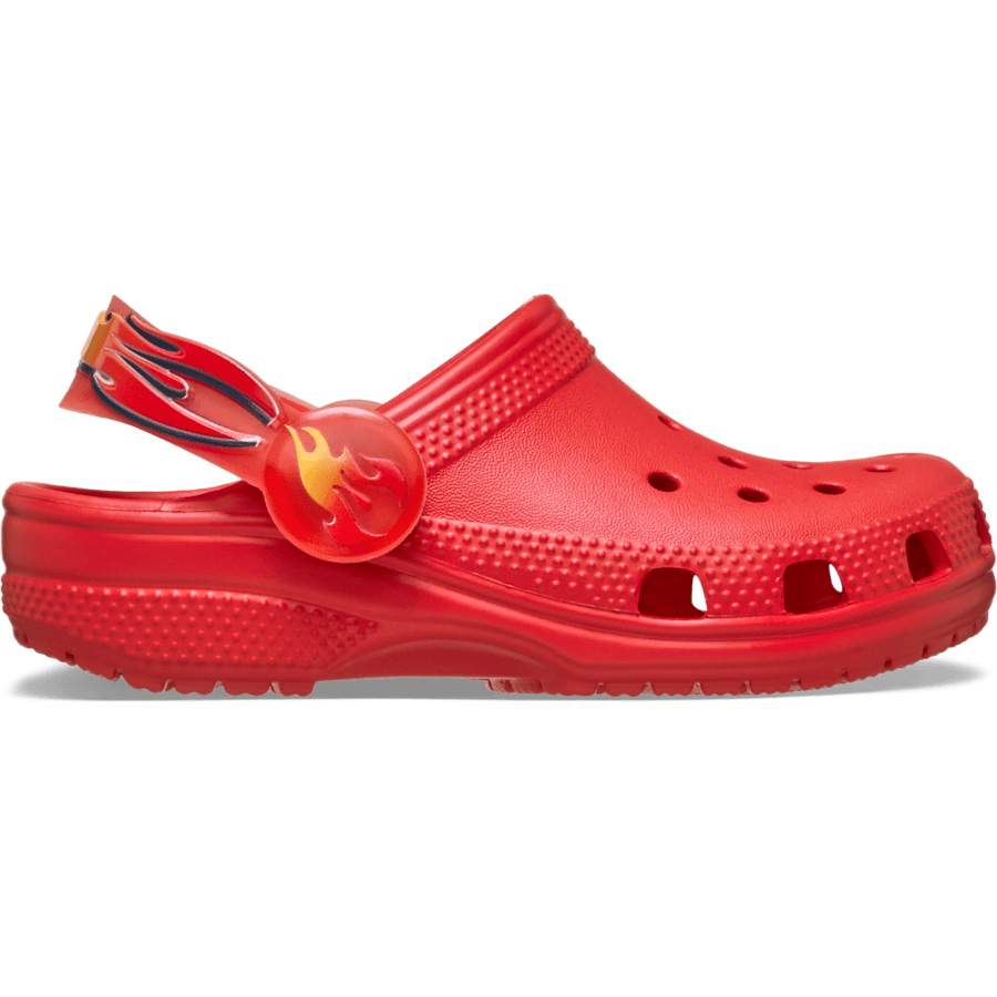 Kids Crocs - Toddler Classic Flame Lights Backstrap Clog