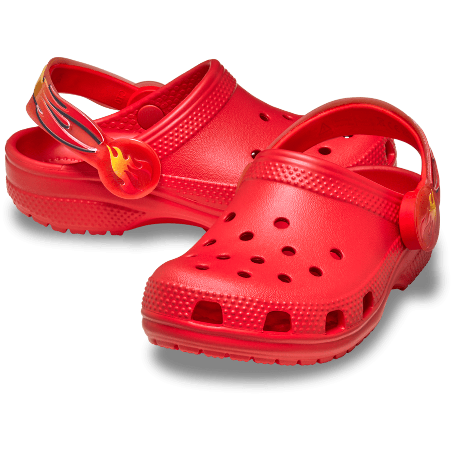 Kids Crocs - Toddler Classic Flame Lights Backstrap Clog