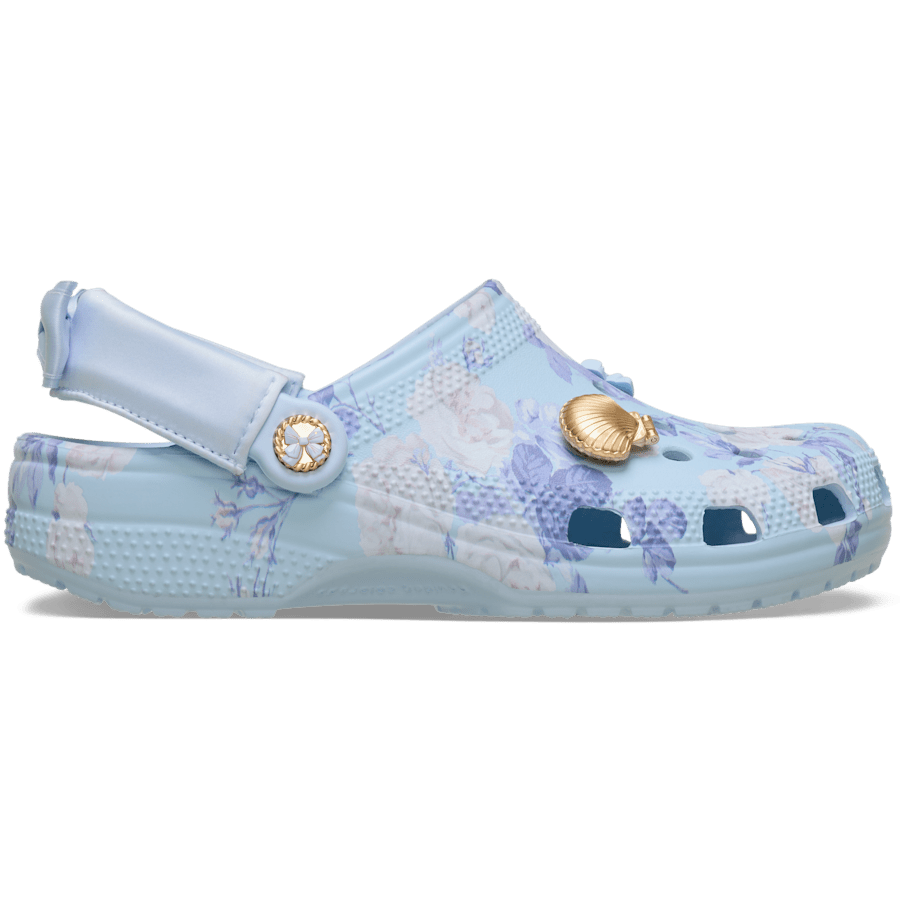 Women Crocs - LoveShackFancy Blue Classic Clog