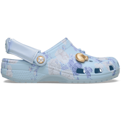 Women Crocs - LoveShackFancy Blue Classic Clog