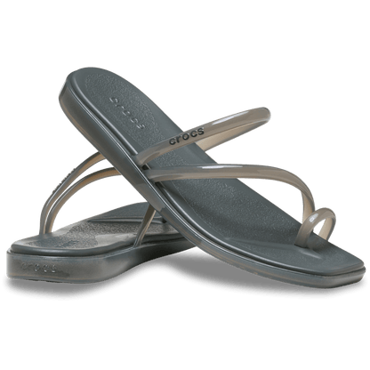 Women Crocs - Miami Jelly Toe Loop Sandal