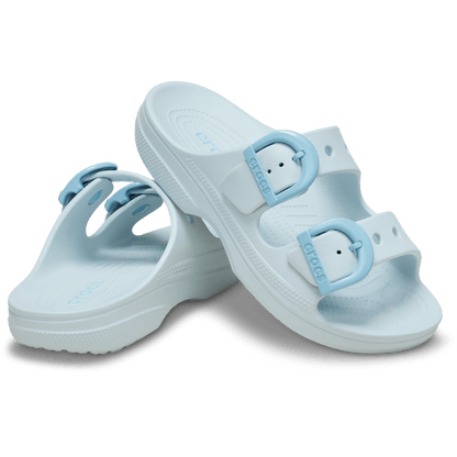 Women Crocs - Women's Saturday Enamel Buckle Sandal