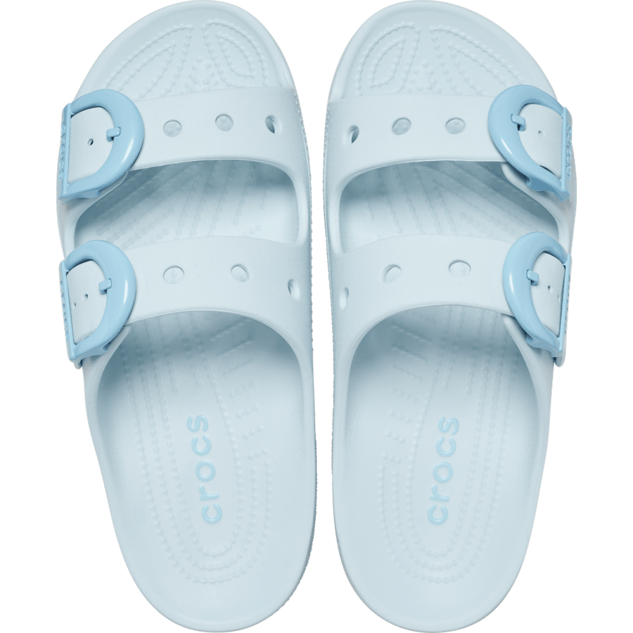 Women Crocs - Women's Saturday Enamel Buckle Sandal
