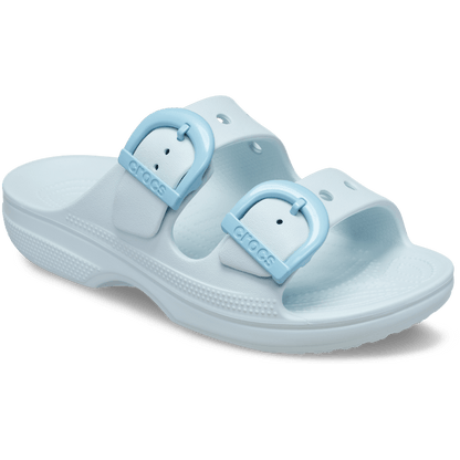 Women Crocs - Women's Saturday Enamel Buckle Sandal