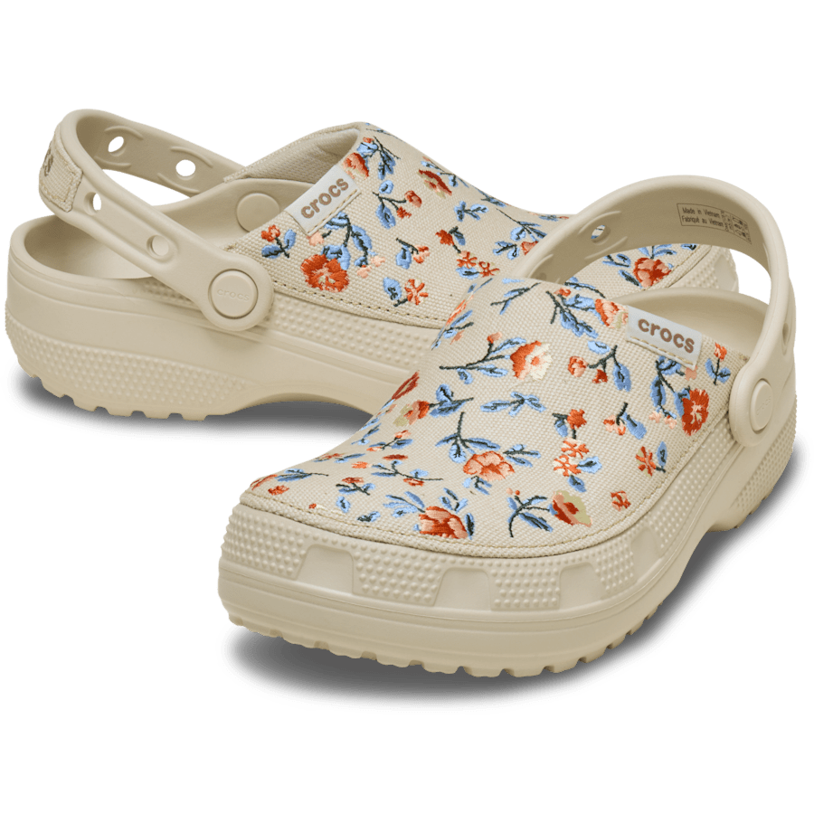 Women / Men Crocs - Classic Crafted Floral Clog