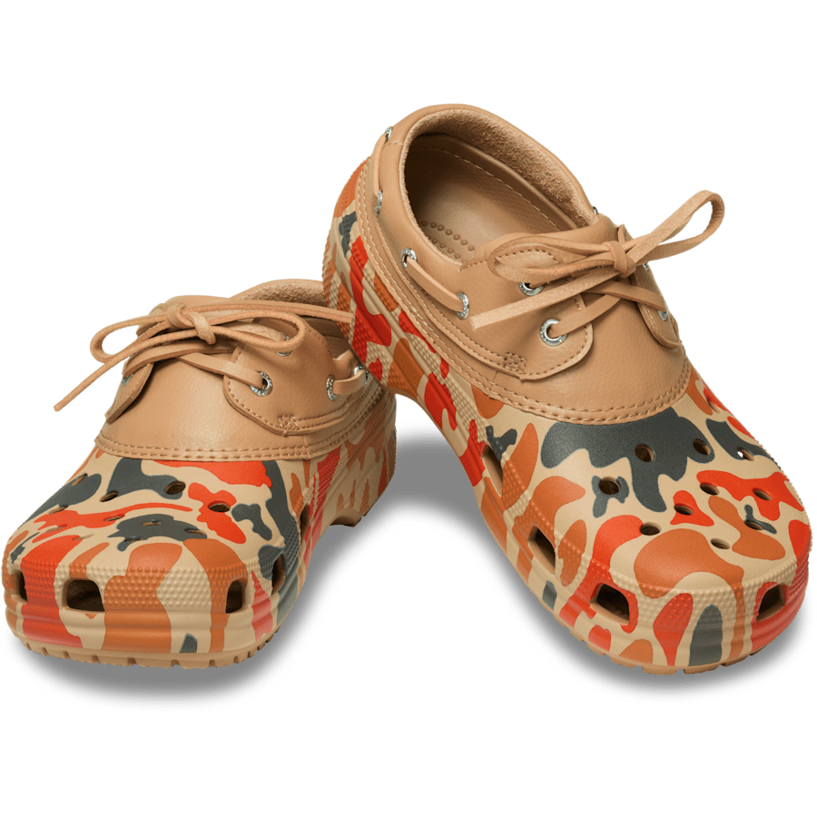 Women / Men Crocs - Classic Duck Camo Boat Shoe