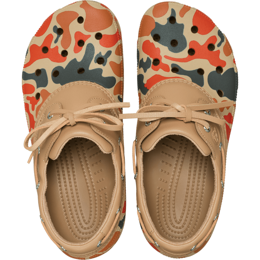 Women / Men Crocs - Classic Duck Camo Boat Shoe