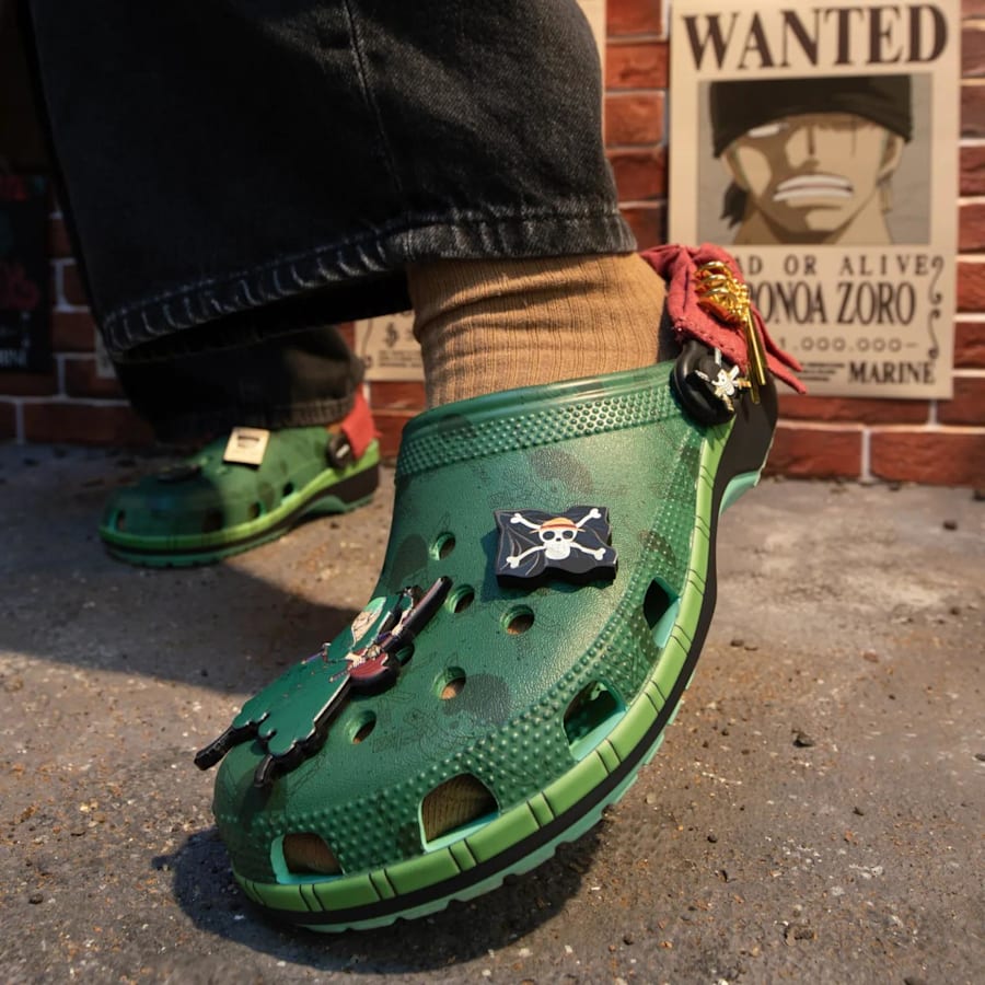Women Crocs - ONE PIECE Zoro Classic Clog