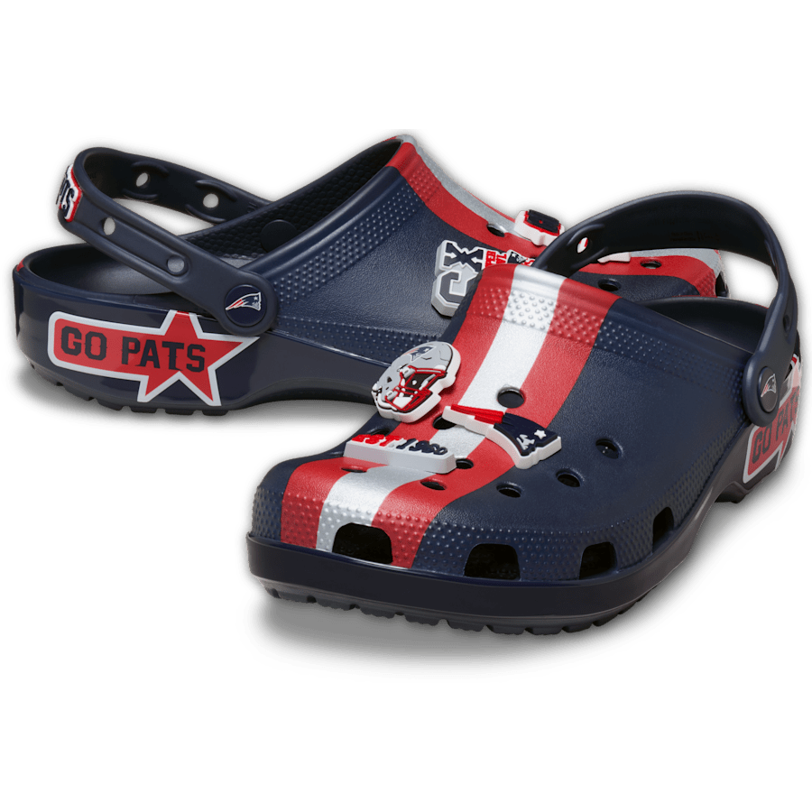 Women / Men Crocs - NFL New England Patriots Classic Clog
