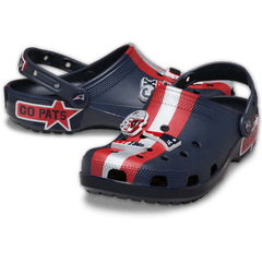 Crocs NFL New England Patriots Classic Clog Women|Men