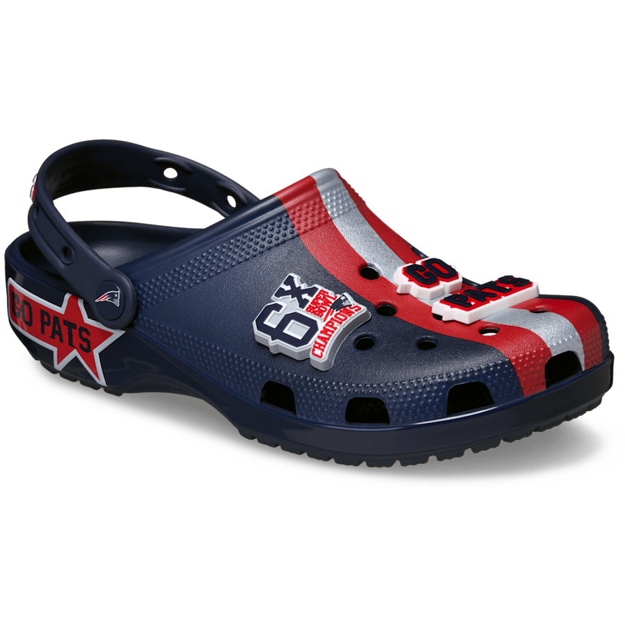 Women / Men Crocs - NFL New England Patriots Classic Clog