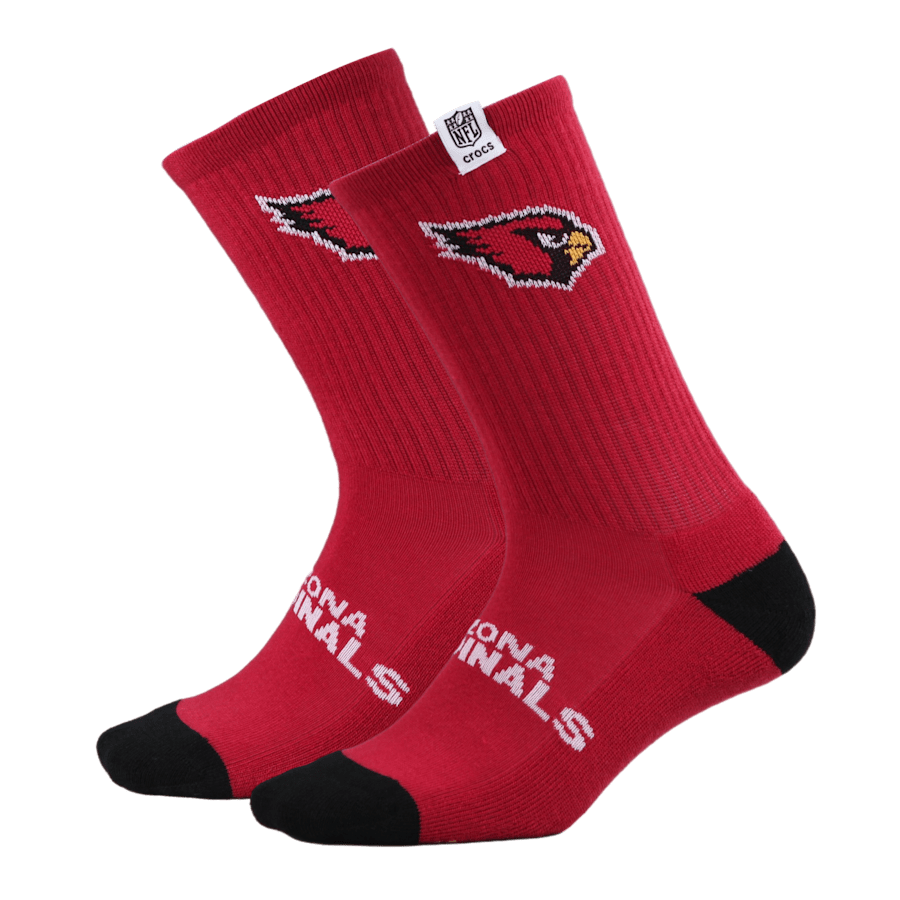 Men Crocs - NFL Arizona Cardinals Crocs Socks