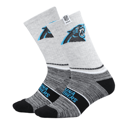 Men Crocs - NFL Carolina Panthers Crocs Socks