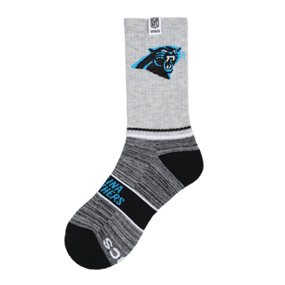 Men Crocs - NFL Carolina Panthers Crocs Socks