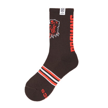 Men Crocs - NFL Cleveland Browns Crocs Socks