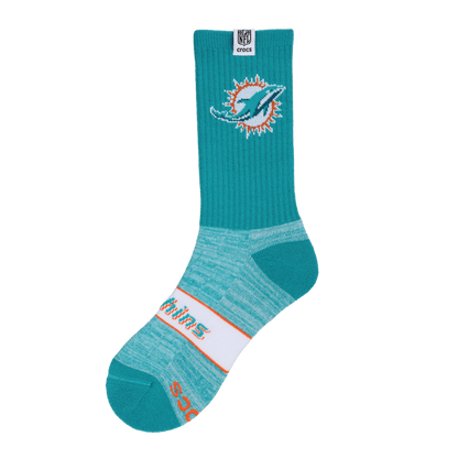 Men Crocs - NFL Miami Dolphins Crocs Socks
